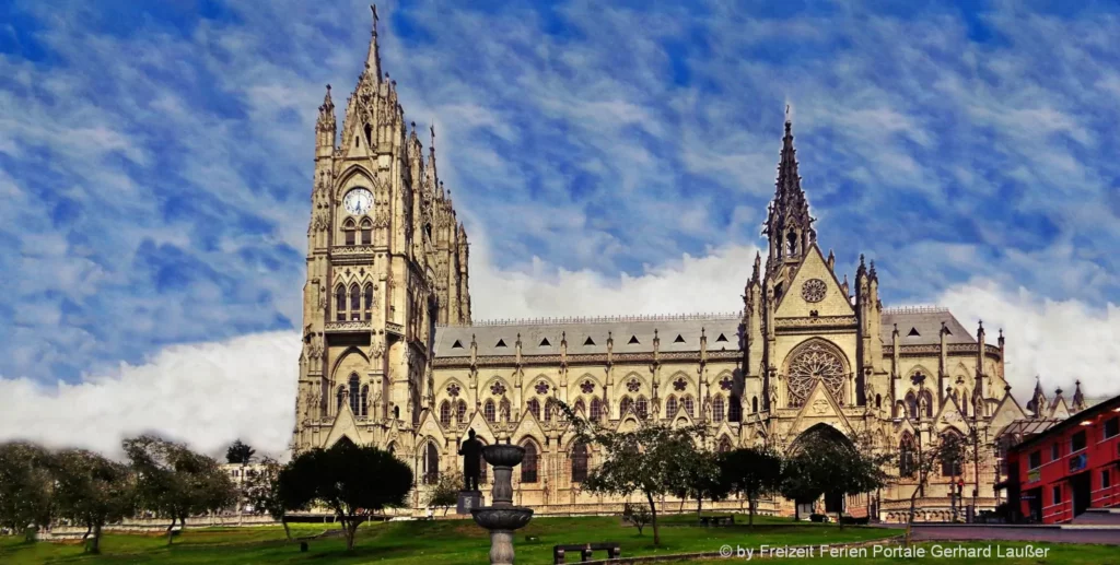 Ecuador Quito Altstadt Ausflugsziele Basilica del voto Nacional