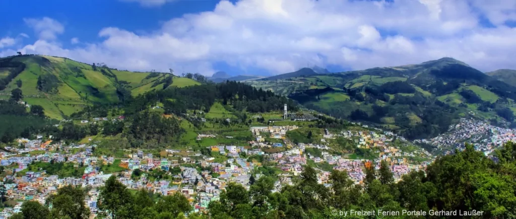 Ausflugsziele in Ecuador Hauptstadt Quito Sehenswürdigkeiten